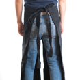 thumbnail image 4 of Medio Mandil Pesani para Chef de Gabardina Premium negro Unitalla, 4 of 7