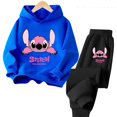 thumbnail image 1 of Juego de Globos de fiesta de cumpleaños con temática de Lilo & Stitch de Disney, Kit de cadena de guirnalda de arco, juguetes inflables para niños, suministros de regalos, 1 Juego, 1 of 4