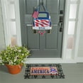 thumbnail image 2 of Evergreen Floor Mat & Doormat, Brown/Blue, 10 In X 22 In, 2 of 3