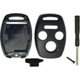 thumbnail image 1 of LAICAIW 1pc Replacement Key Fob Shell Case Fit for Honda 2008-2012 Accord 2006-2013 Civic EX 2009-2015 Pilot 4 Buttons Keyless Entry Remote Car Key Fob Cover Housing Casing, 1 of 7