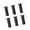 Black, variant on Lerpwige 6pack Modern Aluminum Bed Frame Risers Heavy Type Adjustable Furniture Leg for Underbed Organization