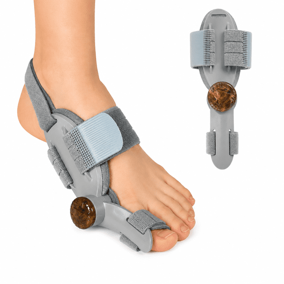 Bunion Corrector for Women Men, Valgus Toe Corrector with Adjustable Knob, Bunion Relief Toe Correction Wrap, Big Toe Straightener, Bunion Fix Device, Big Toe Splint for Hallux Valgus Support