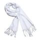 thumbnail image 1 of Minnieouse Bufanda de teñido con borlas blancas Unisex algodón DIY Tie-dye bufandas suaves arte clima frío calentador de cuello ropa artesanal Accesorios de disfraces Adulto 180x60cm Minnieouse AP012451-01, 1 of 6
