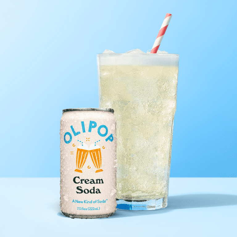 OLIPOP Prebiotic Soda, Cream Soda, 7.5 fl oz Mini Can - Walmart.com