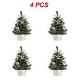 thumbnail image 1 of 1~8PCS 20/30/40cm New Christmas Tree Christmas Decorations Small Christmas Tree Home Table Ornaments Gifts Artificial Snow, 1 of 4