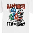 thumbnail image 3 of Uno - Happiness is Temporary - Men's Short Sleeve Graphic T-Shirt, 3 of 5