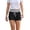 Black, variant on Hauaitttt Fit Casual Shorts for High Waisted Summer Yoga Shorts Without Ride up Everyday Loungewear Fitness Short Pants Women Spandex Short