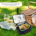 thumbnail image 3 of Car Microwave Portable Mini Car Microwave 12V Electric Oven Fast Heating Picnic Box for Travel Camping Food Cooking Black, 3 of 9