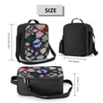 thumbnail image 2 of Anime Jujutsu Kaisen Lunch Bags Tote Shoulder Bag Insulated Lunch Box Picnic Beach Work, 2 of 9