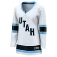 thumbnail image 2 of Women's Fanatics White Utah Mammoth Away Women's Breakaway Jersey, 2 of 3
