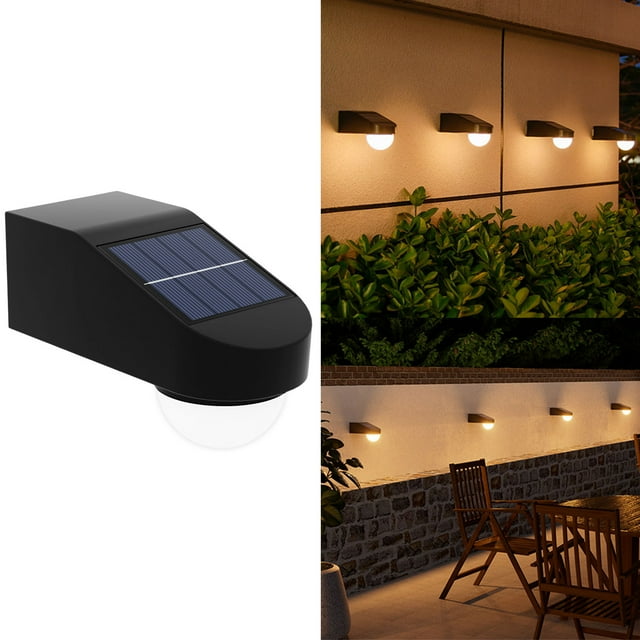 Lámpara solar para exteriores, lámpara de jardín, lámpara decorativa para el hogar, lámpara de balcón, lámpara de noche, lámpara de pared, luces de jardín