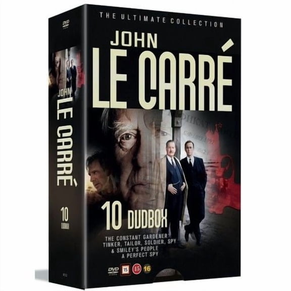 John Le Carr  Ultimative Collection - 10-DVD Box Set ( A Perfect Spy / The Constant Gardener / Smiley's People / Tinker Tailor Soldier Spy ) [ NON-USA FORMAT, PAL, Reg.0 Import - Denmark ]