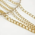 thumbnail image 5 of Women's Belt Metal Chain Moon Body Chains Belt Women Waist Chain Belt Jeans Dress, 5 of 10