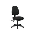 thumbnail image 1 of Worksmart - Chaise - Ergonomique - Inclinable - Pivotante - Tissu - Noir, 1 of 2