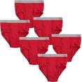 thumbnail image 4 of BILLIONHATS 72 Pieces of Boys Wholesale Cotton Underwear Briefs, White Underpants Children, Assorted Sizes S-XL, Charity Donation, 4 of 5
