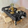 thumbnail image 3 of Occult Halloween Pattern Rectangle Tablecloth 60"x120",Waterproof Polyester Rectangle Table Cloth, Wipeable Spillproof Polyester Tablecloth for Dining, Camping, Indoor and Outdoor, 3 of 6