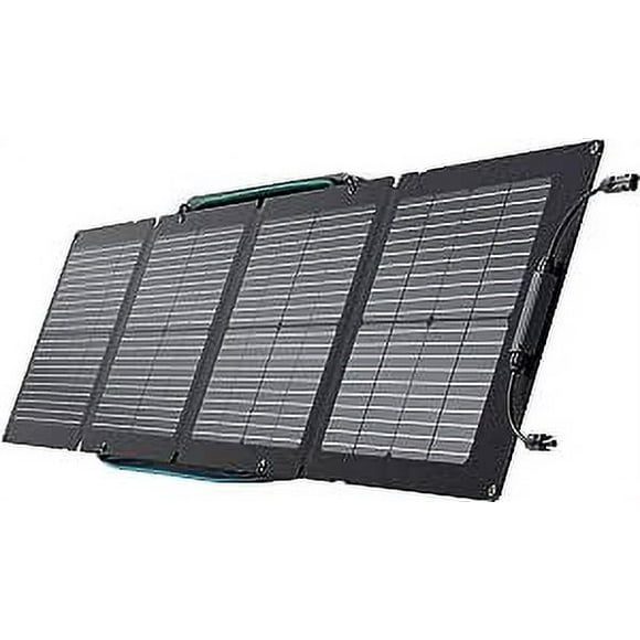 Panel solar portátil EcoFlow 110W plegable con funda de transporte