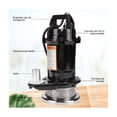thumbnail image 3 of Bomba Sumergible Metálica 1/2 Hp Para Agua Limpia/sucia 110v negro, 3 of 5