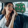 thumbnail image 6 of Goofa Tropical Leopard Pattern 2 PCS Car Headrest Cover, Headrest Protector,Universal Interior Car Accessories, 6 of 6