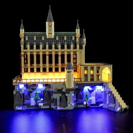 LED Light Kit for Lego 76435 Castle The Great Hall Set, Compatible with Lego 76435 Building Blocks Model(Not Include Blocks Set)