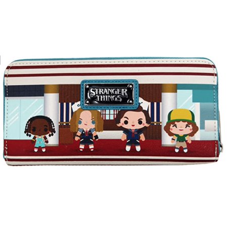 Loungefly x Stranger Things Starcourt Mall Chibi Zip-Around Wallet