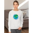thumbnail image 2 of Change The World Sweatshirt Women -June Erica Vess Designs, Female x-Large, 2 of 4