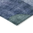thumbnail image 4 of Addison Rugs Chantille Indoor/Outdoor Transitional Geometric Blue Washable Round Rug, 8' x 8', 4 of 6