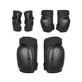 thumbnail image 3 of 6 Pcs Adults Kids Knee Pads Elbow Pads Wrist Pads Set Protective Gear Set For Skating Rollerblading Skateboard Cycling, 3 of 8