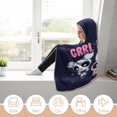 thumbnail image 6 of The Powerpuff Girls Wearable Blanket Cloak Arctic Velvet Hooded Blanket Soft Fuzzy Hoodie Blanket Cape for Adults Kids 50"x60", 6 of 8