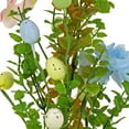 thumbnail image 3 of 24 in. Easter Decoration Tree with Pastel Eggs, Flower Blooms, and Wooden Block Base, 3 of 3