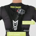 thumbnail image 5 of Running Vest Phone Holder, Lightweight Chest Phone Holder with 4 Pockets, Breathable Training Reflective Running Vest Sport Jogging Vest Adjustable Waistband for Running, Gym, Biking, Men & Women, 5 of 6