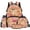 Pink Fruit Capybara, variant on Yspwyqan Blue Dachshund Dog Backpack Set 4Pcs with Lunch Box Pencil Case and Water Bottle Bag, 17 Inch Lightweight Bookbag for Elementary Middle School Travel