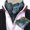 LJA-08, variant on Men Polka Dots Paisley Flower Cravat Ascot Handkerchief Scarf Pocket Square Set