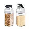 thumbnail image 2 of 2 uds., Pimentero y salero, condimento, , sales kosher, de especias, soporte recargable para cocinar, , cocina, Soledad Tarros de especias de cocina, 2 of 10
