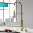 thumbnail image 2 of Kraus KPF-1603SFACB Artec Pro 2-Function Commercial Style Pre-Rinse Kitchen Faucet with Pot Filler, Spot Free Antique Champagne Bronze, 2 of 5