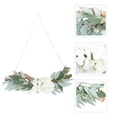 thumbnail image 3 of Homoyoyo Wall Decor Artificial Green Salix Leaf Hanging Plant Assorted Colors 1 Piece for Home Office Decoration, 3 of 6