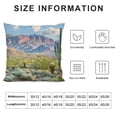 thumbnail image 5 of FANNA Cactus Short Plush Throw Pillow Cover 1PC Living Room Bedroom Outdoor Garden Sofa Decoration Comfortable Beautiful Practical Car Couch Bedroom All Year Round Use 12x12in, 5 of 5
