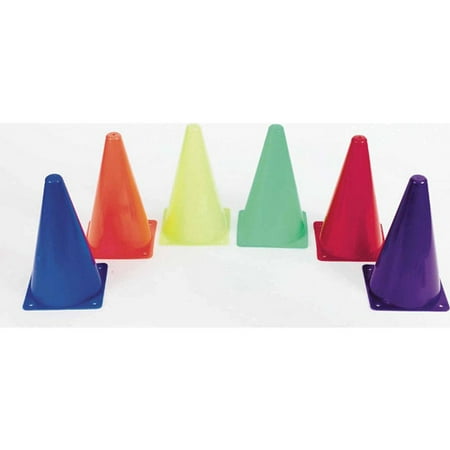 12" Spectrum Cones, Set of 6