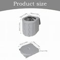 WinysinCar Toilet Folding Portable Outdoor Mobile Emergency Toilet Road
