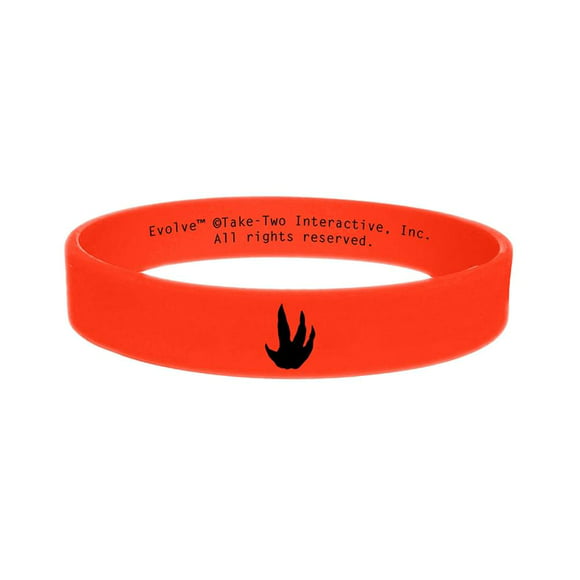 Evolve Monster Logo Silicone Wristband