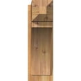 thumbnail image 2 of Ekena Millwork 8"W x 20"D x 24"H Thorton Rough Sawn Craftsman Outlooker, Western Red Cedar, 2 of 4