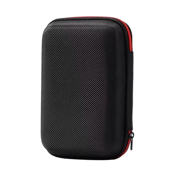Electronics Travel Organizer with Fireproof Zipper - Hard Case Explosion-Proof Cables Carry Box - Electronics Organizer Pouch Charger Case for Power Bank - Phone - Charger - Cord - Color A