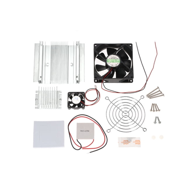 Advancent Módulo de refrigeración de aire acondicionado termoeléctrico de aluminio portátil desmontable reemplazo 60W ventilador enfriador sistemas Electrodomésticos Desmontado Advancent HA073115-01