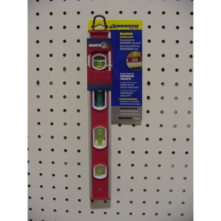 - Swanson Tools 12-inch Magnetic Tool Box Level