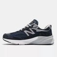 thumbnail image 3 of New Balance 990v6 Suede Navy White Athletic Sneakers M990NV6 Mens Size 10.5, 3 of 6