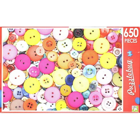 Puzzlebug 650 - Colorful Pastel Buttons