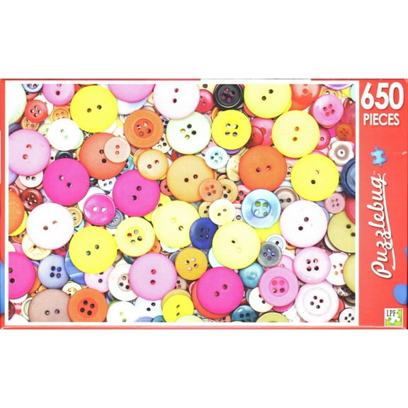 Puzzlebug 650 - Colorful Pastel Buttons
