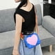 thumbnail image 5 of Bolso bandolera infantil con lazo arcoíris para niña, 5 of 5