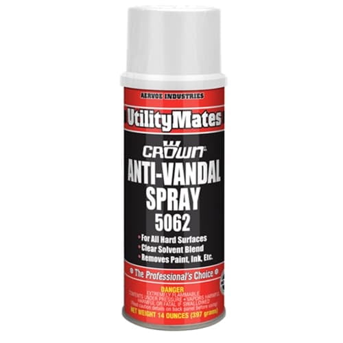 Aervoe 5062 16oz Clear Solvent Blend Clear Spray AntiVandal Graffiti