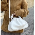 thumbnail image 2 of MMYGU Slouchy PU Leather Cloud Bags Women Trendy Underarm Crescent Shoulder Bag Cute Satchel Crossbody Purse Tote Handbag, 2 of 7